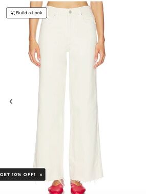 NWT AMO Denim Frida in White Oak (Cream) size 28